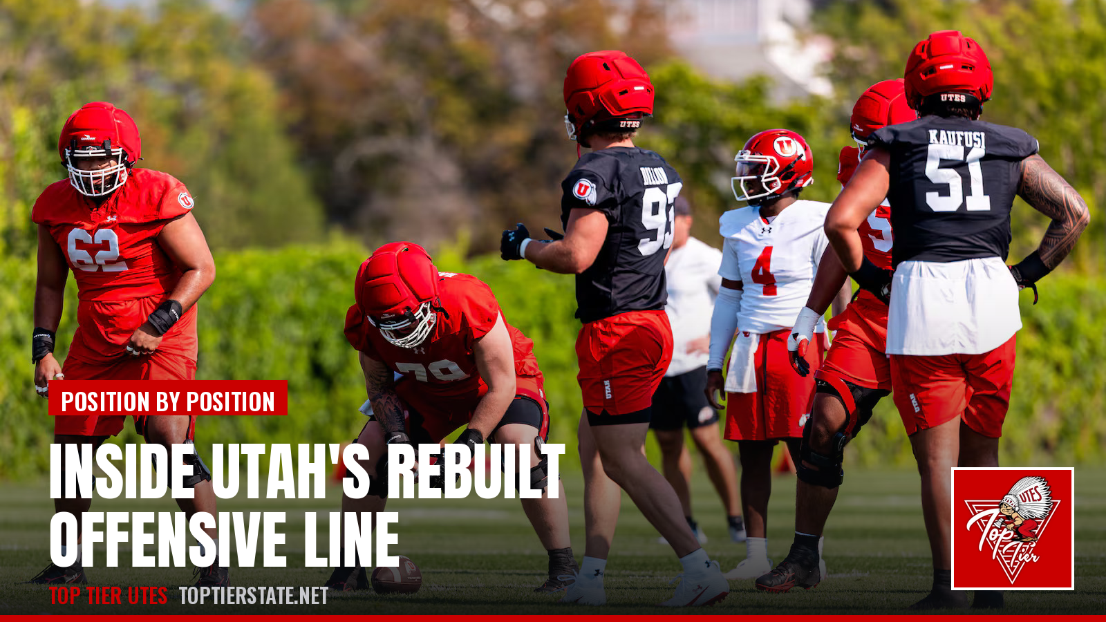 Five New Starters, Zero Panic: Breaking Down Utah's Rebuilt Offensive Line